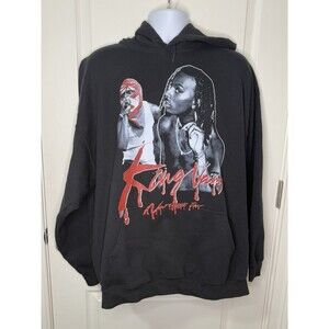 Playboi Carti Adult XXL 2XL Sweatshirt Black King Vamp Narcissist Tour Hoodie